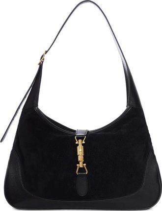 Gucci Jackie 1961 Suede Shoulder Bag
