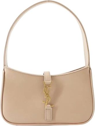 Saint Laurent Pre-owned Vintage Shoulder Bag - Dames - Vintage Schoudertas - Beige - ONE Size - Vintage