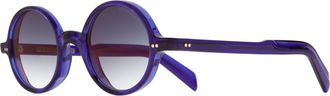 Cutler and Gross Purple Gradient Round Unisex Sunglasses CGSNGR0148ICS 004 48