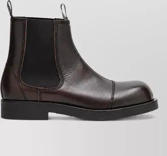 Maison Margiela leather ankle boots