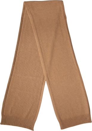 Dolce & Gabbana Cashmere Knit Scarf - Brown