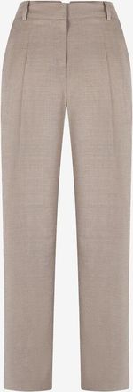 Frankie Shop Hose mit weitem Bein aus Lyocell Gelso