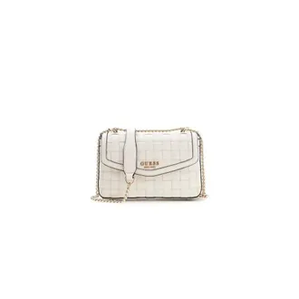 Guess Cross Body Bags, female, White, Size: ONE SIZE Sandy Convertible Xbody Flap