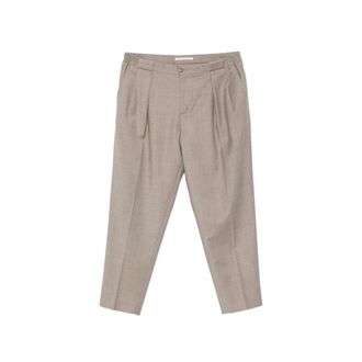 BRIGLIA 1949 Heren, Broeken, Grijs, Maat: XL