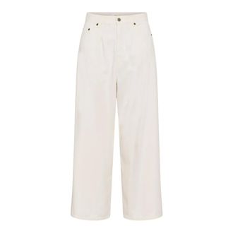 Inwear Dilysiw Barrel Jeans - Dames - Jeans - Wit - Maat: W27 Katoen