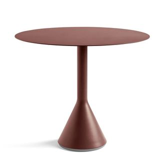 HAY Palissade Cone Tisch &Oslash; 90 x H 74 cm, iron red