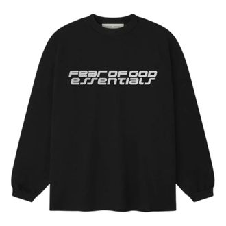 Fear of God Long Sleeve Tops, male, Black, Size: XL 90s T-Shirt
