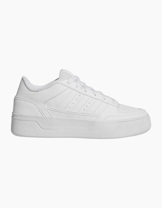 adidas Womens Break Start Bold Low Top Trainers - White - Size: 7.5