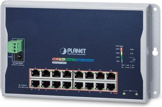 Planet Wgs-4215-16p2s Switch Gestionado L2 Gigabit Ethernet (10/100/1000) Energ&iacute;a Sobre Ethernet (poe) Negro