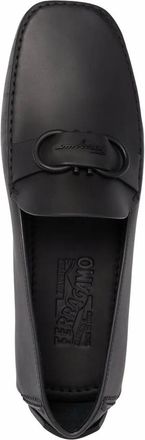 Ferragamo Ferragamo Gancini Leather Loafers