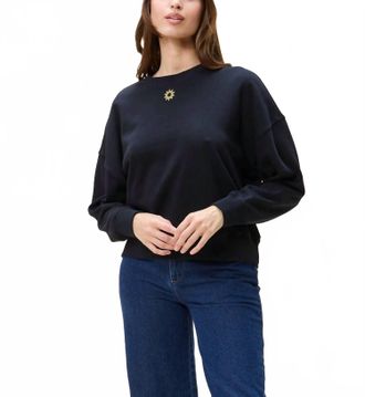 Cleobella Anaia Sweatshirt In Black Motif