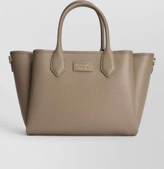 Emporio Armani grained medium shoulder bag