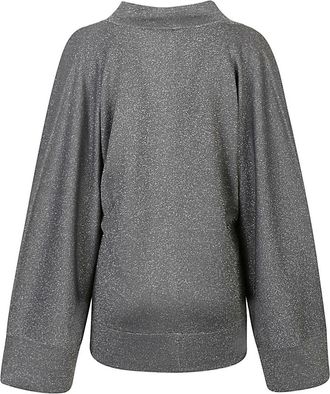 Circus Hotel Viscose Wrap Kimono - Gray