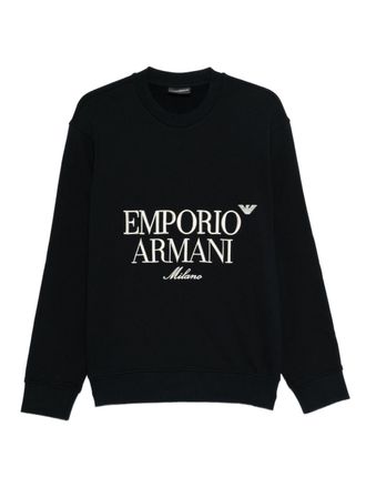 Emporio Armani Logo Cotton Sweatshirt