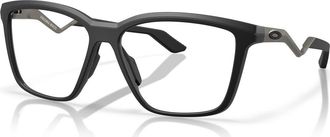 Oakley 55mm Square optical glasses in Black at Nordstrom