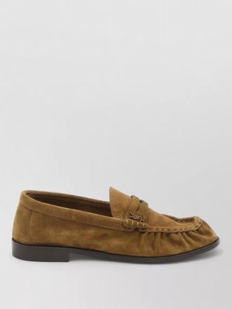 Saint Laurent leather loafers