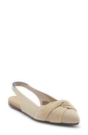 Rothy's The Twist Point Slingback in Brioche at Nordstrom Rack, Size 7