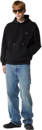 MCM Essential Logo Patch Ponte Hoodie in Black at Nordstrom, Size X-Large