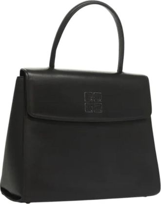 Givenchy Tweedehands leren handtassen - Dames - Vintage Handtas - Zwart - ONE Size - Leer - Vintage