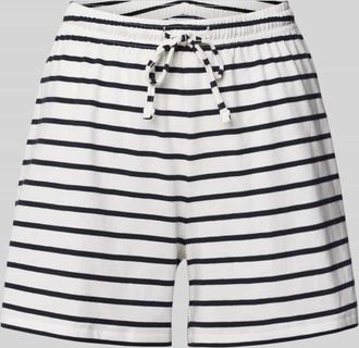 Jake*s Casual Regular Fit Shorts mit Tunnelzug in Marine, Gr&ouml;&szlig;e XXL