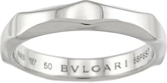Bulgari Platinum 950 Band Ring (Pre-Owned)