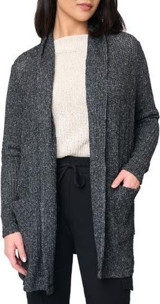 Gibsonlook Shawl Collar Cardigan in Black at Nordstrom Rack, Size Xx-Small
