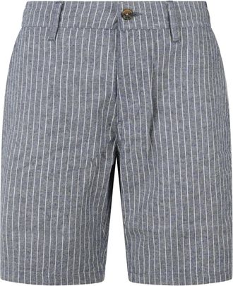 MC2 Saint Barth Shorts a righe - Blu