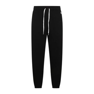 Polo Ralph Lauren Fleece Athletic Pant - Dames - Sweatpants - Zwart - L - Katoen - Broeken