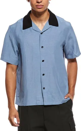Rag & Bone Rag & Bone Avery Linen-Blend Slub Shirt
