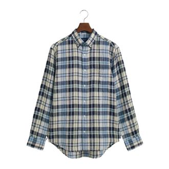 GANT Heren, Overhemden, Veelkleurig, Maat: 5XL Katoen