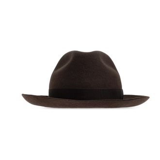Giorgio Armani Heren, Accessoires, Bruin, Maat: 60 CM Wol