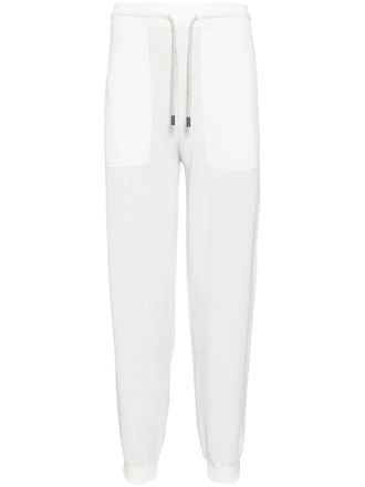 Sease honeycomb knit track pants - Grey