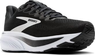 Brooks Mens Ghost 17 Running Shoes In Black/grey/white