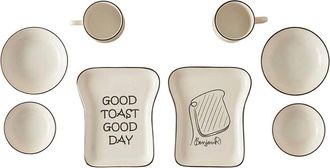 Bella Maison 8Pc Toast Breakfast Set
