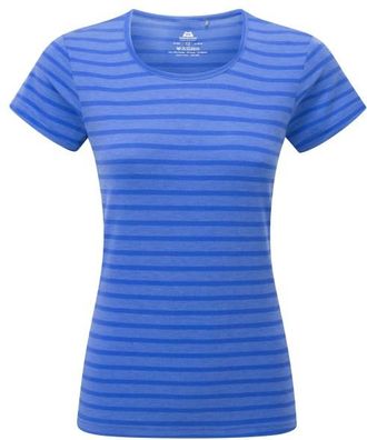 Mountain Equipment Groundup Stripe Tee Funktionsshirt f&uuml;r Damen | blau