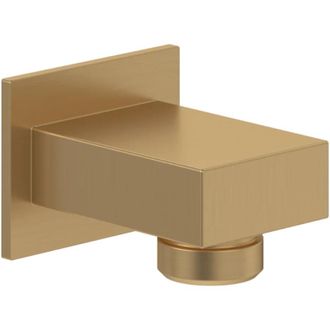 Villeroy & Boch Villeroy&boch - Codo De Conexi&oacute;n A Pared Villeroy Et Boch Duchas Universales Rectangulares Oro Cepillado