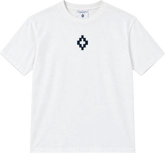 Marcelo Burlon T-Shirt Manica Corta - - Tops - Uomo - Bianco - L
