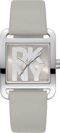 DKNY Womens DK1L001L0015 Ladies City Watch - Silver - One Size