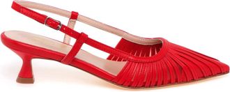 Anna F. Mujer, Zapatos, Rojo, Talla: 38 1/2 EU