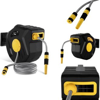 MSW Bike Accessories Msw - Enrollador De Manguera Autom&aacute;tico - 20 M