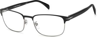 David Beckham Demo Rectangular Mens Eyeglasses DB 1066 0TI7 56
