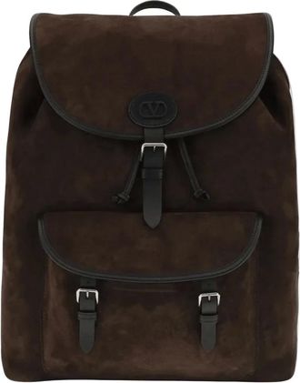 Valentino Tassen, unisex, Bruin, ONE Size, Leer, Antibes Backpack