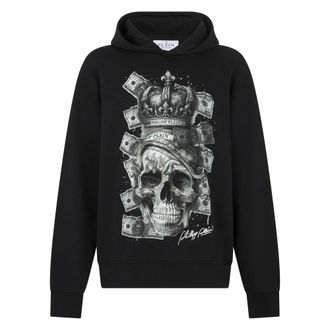 Philipp Plein Felpa con cappuccio Skull - - Sweatshirts & Hoodies - Uomo - Nero - M