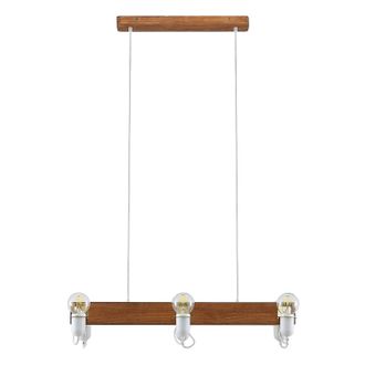 Lucande Lucande L&aacute;mpara Colgante becky En Blanco De Madera