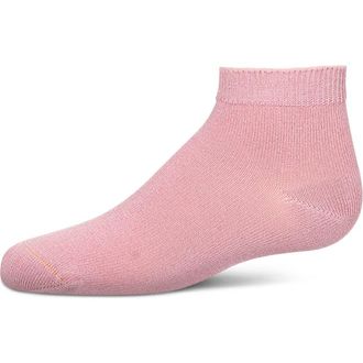 MeMoi Basic Silky-Soft Gauge Ankle Sock in Mulberry at Nordstrom, Size 6-12M