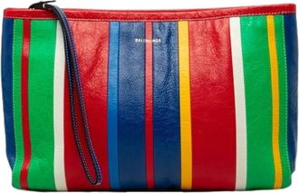 Balenciaga Pre-owned Vintage Clutch - Dames - Vintage Clutch - Veelkleurig - ONE Size - Leer - Vintage