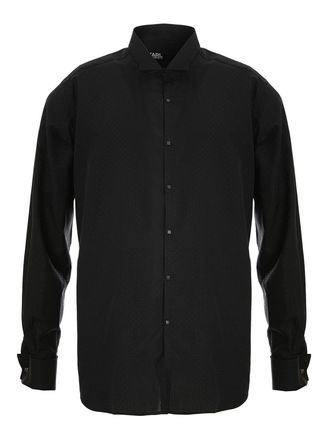 Karl Lagerfeld Microdots shirt snap buttons