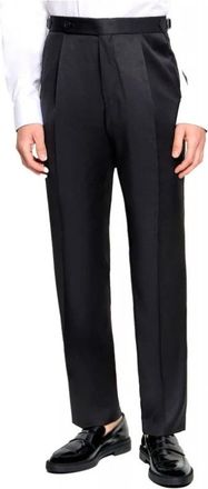 HUGO BOSS H-Genius Broek - Heren - Nette broeken - Zwart - S - Wol - Broeken