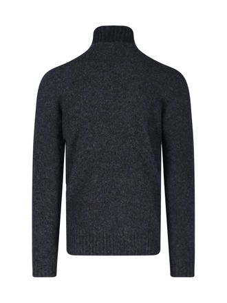 Drumohr Mens Sweaters Grey Lambswool