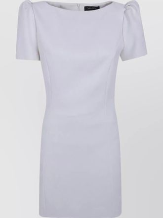 DRHOPE puff sleeve mini dress